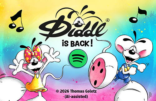 "Diddl is back!" Song on Spotify